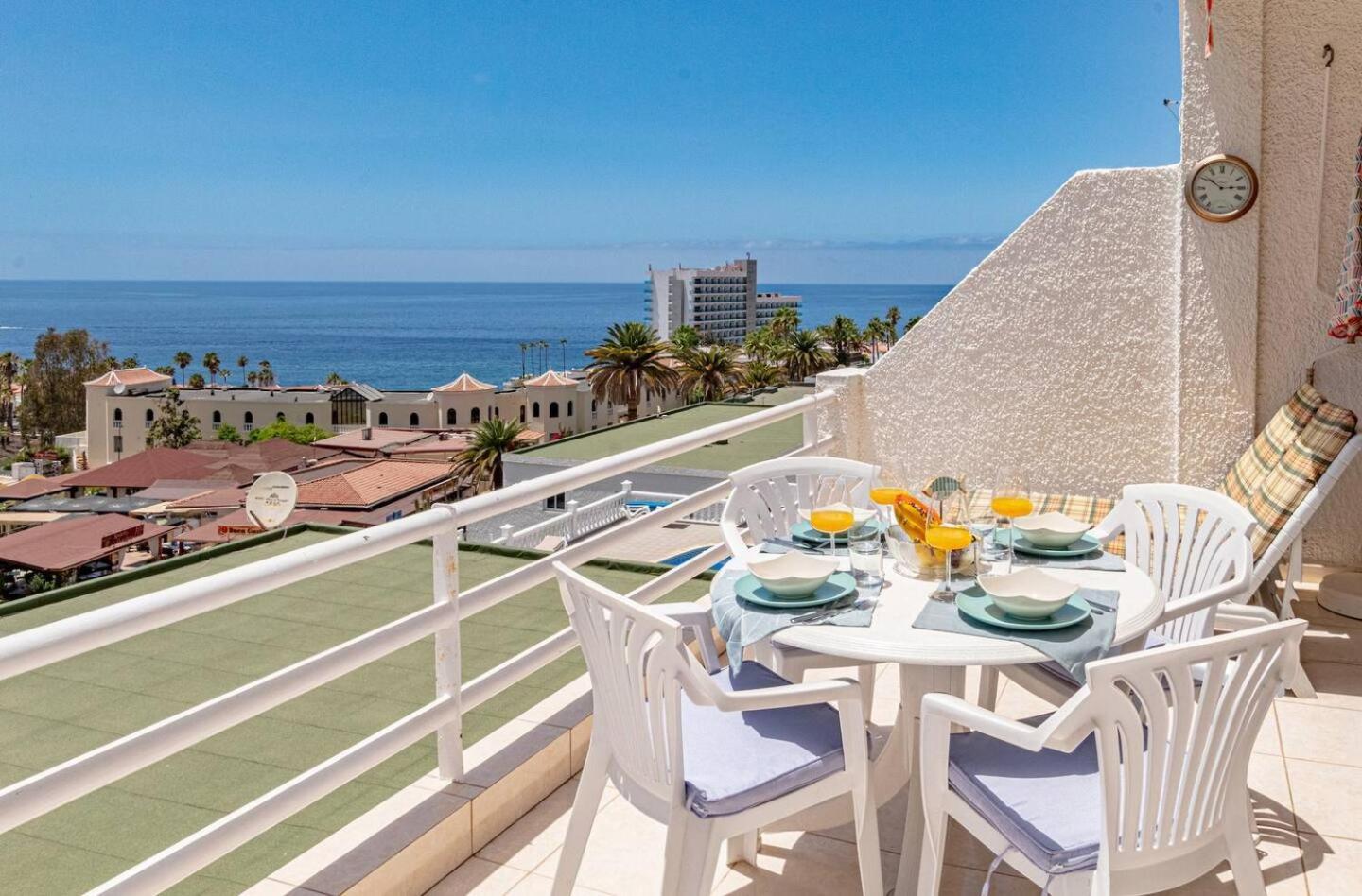 אקנטילדו דה לוס גיגנטס Sunny Oceanview Terrace By Dream Homes Tenerife מראה חיצוני תמונה