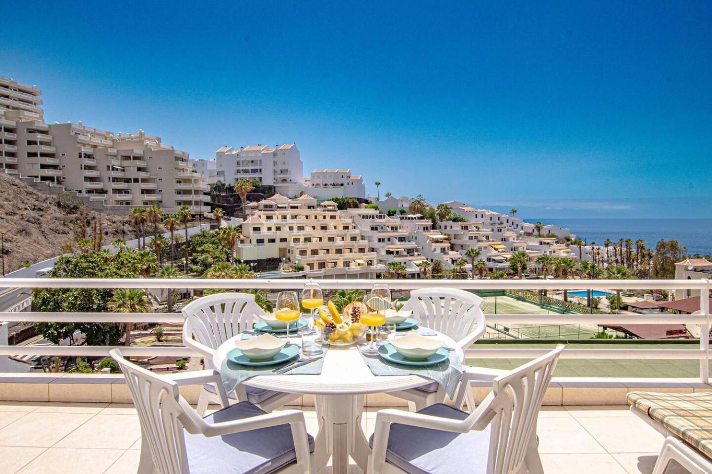אקנטילדו דה לוס גיגנטס Sunny Oceanview Terrace By Dream Homes Tenerife מראה חיצוני תמונה