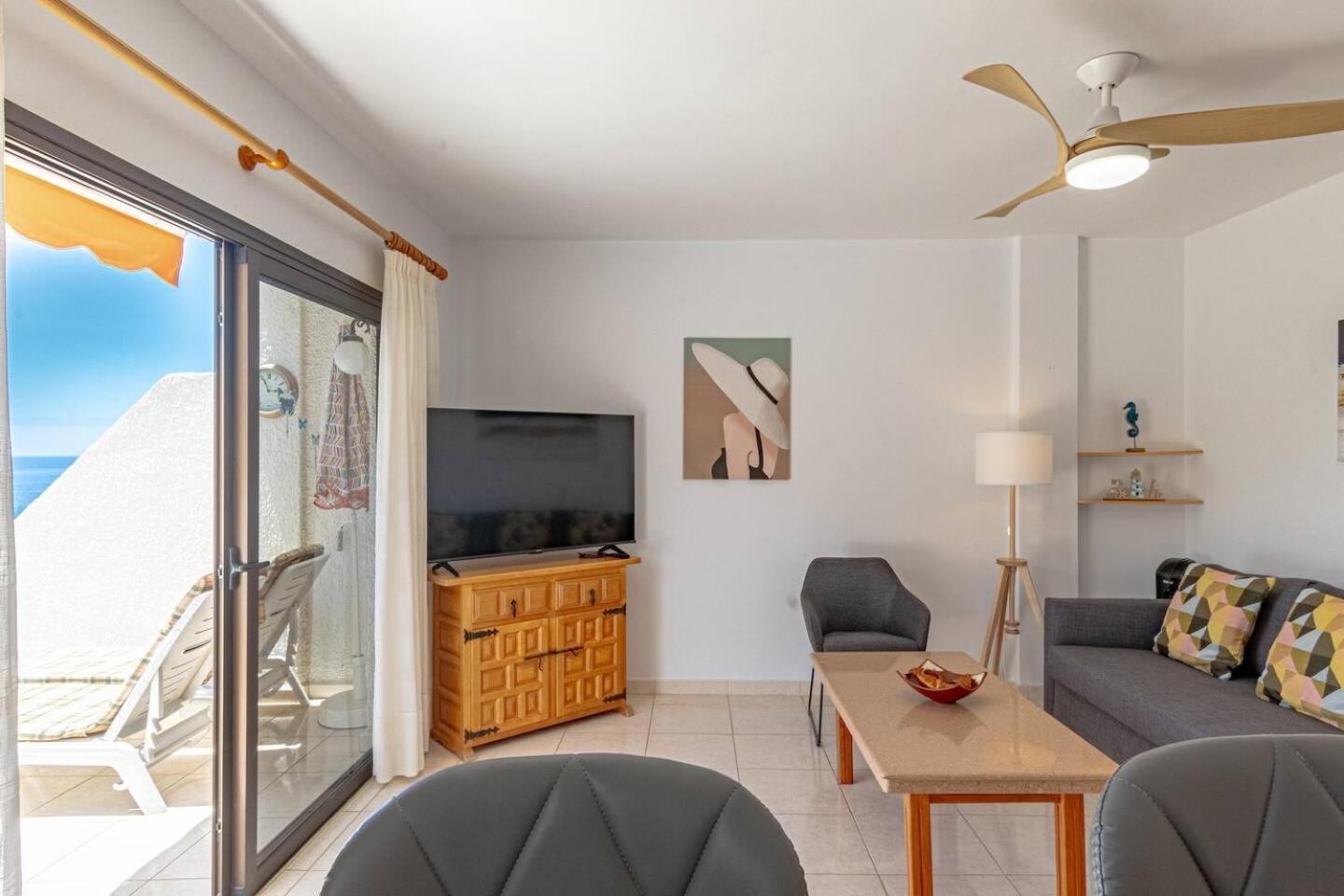 אקנטילדו דה לוס גיגנטס Sunny Oceanview Terrace By Dream Homes Tenerife מראה חיצוני תמונה