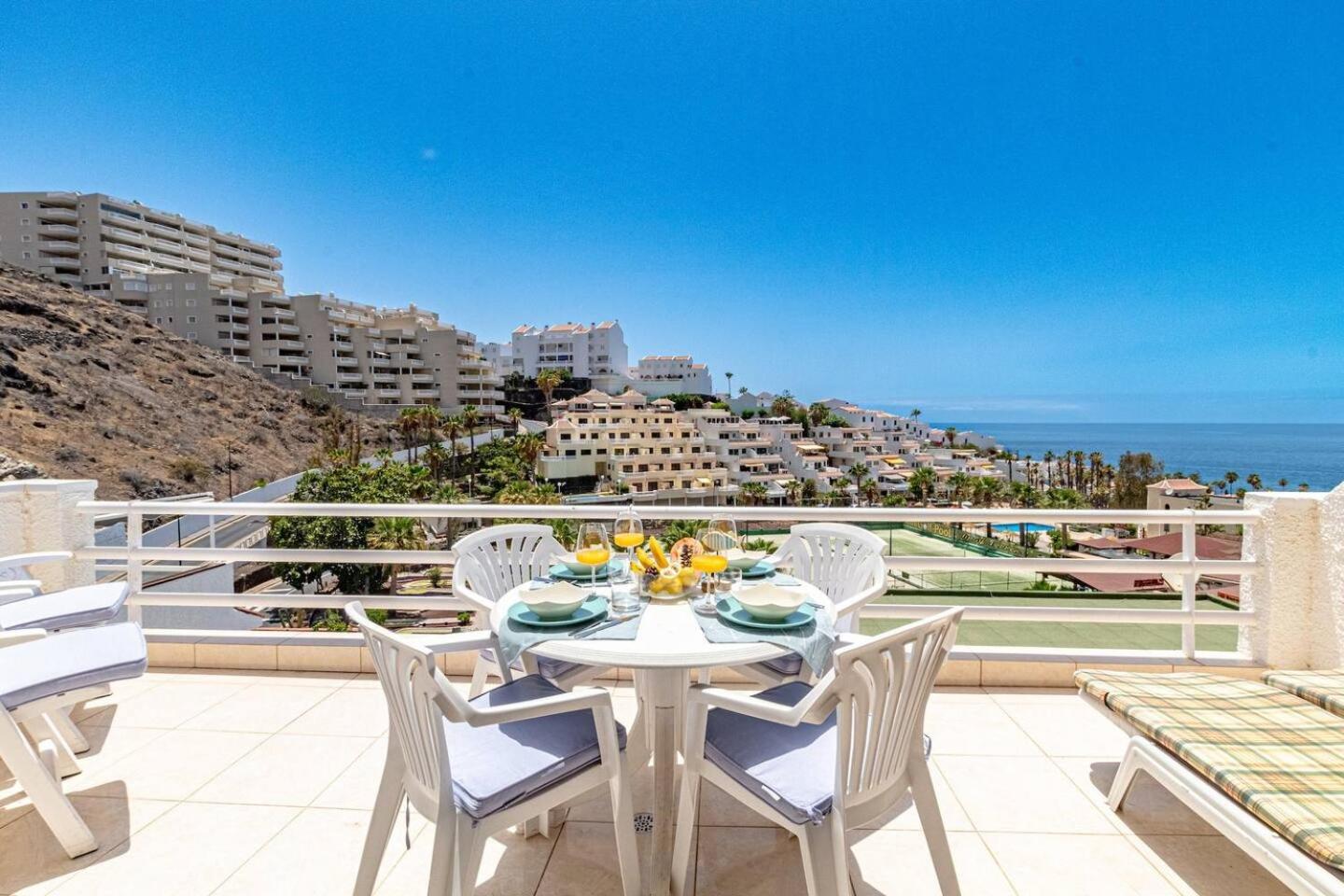 אקנטילדו דה לוס גיגנטס Sunny Oceanview Terrace By Dream Homes Tenerife מראה חיצוני תמונה