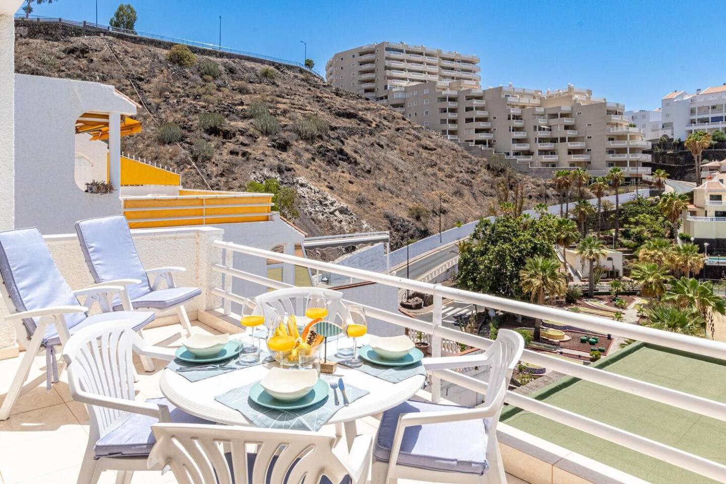 אקנטילדו דה לוס גיגנטס Sunny Oceanview Terrace By Dream Homes Tenerife מראה חיצוני תמונה