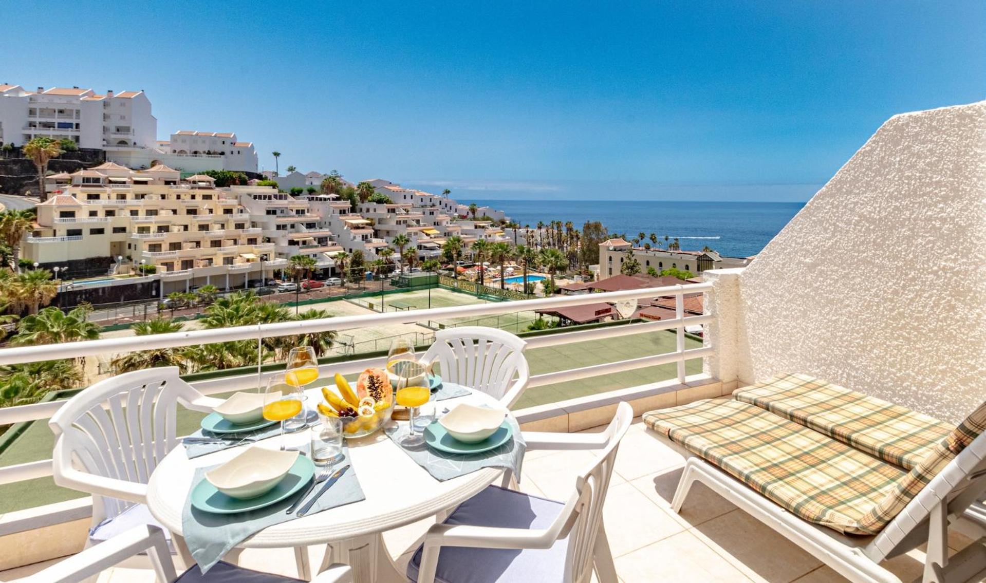 אקנטילדו דה לוס גיגנטס Sunny Oceanview Terrace By Dream Homes Tenerife מראה חיצוני תמונה