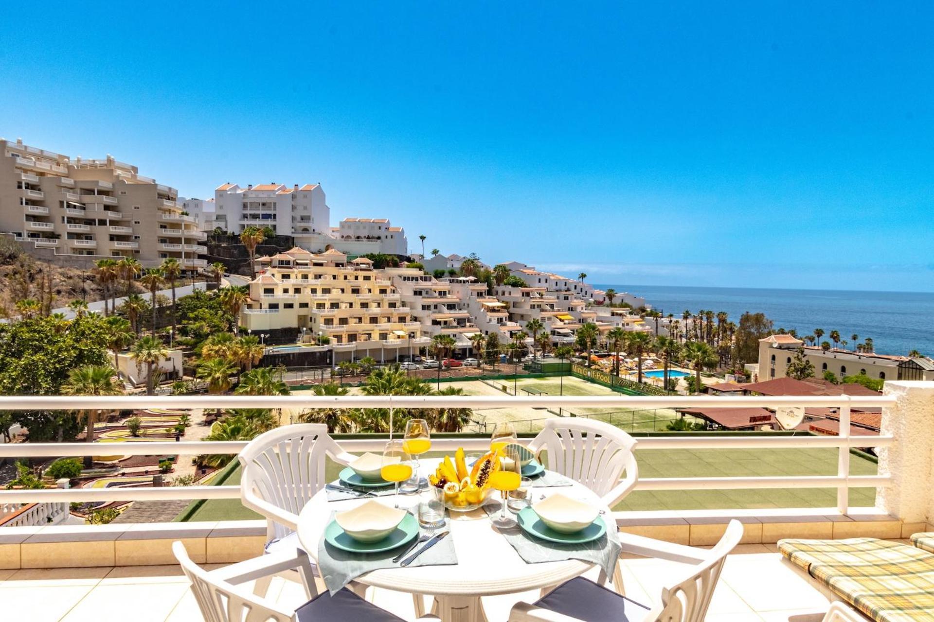 אקנטילדו דה לוס גיגנטס Sunny Oceanview Terrace By Dream Homes Tenerife מראה חיצוני תמונה