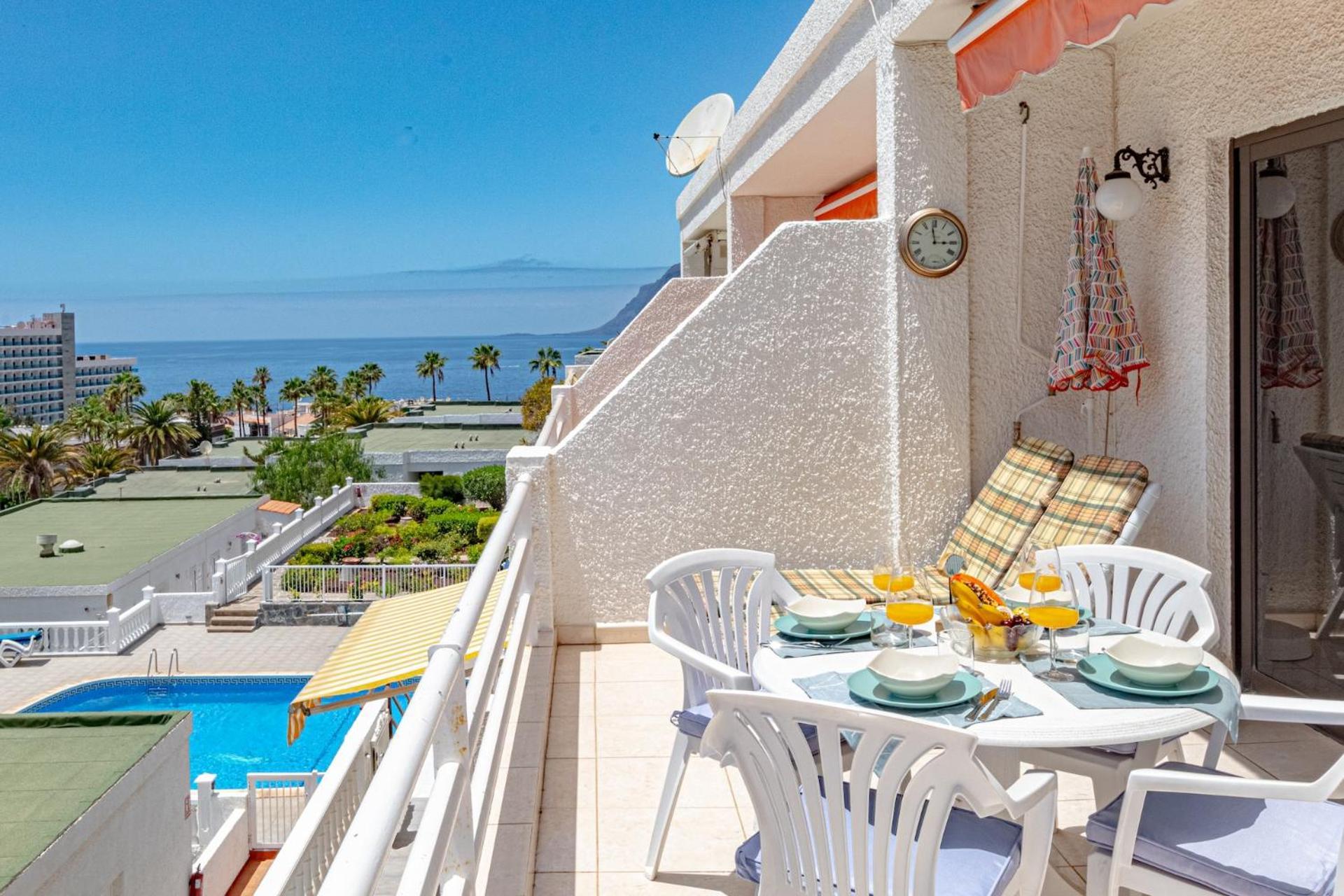 אקנטילדו דה לוס גיגנטס Sunny Oceanview Terrace By Dream Homes Tenerife מראה חיצוני תמונה