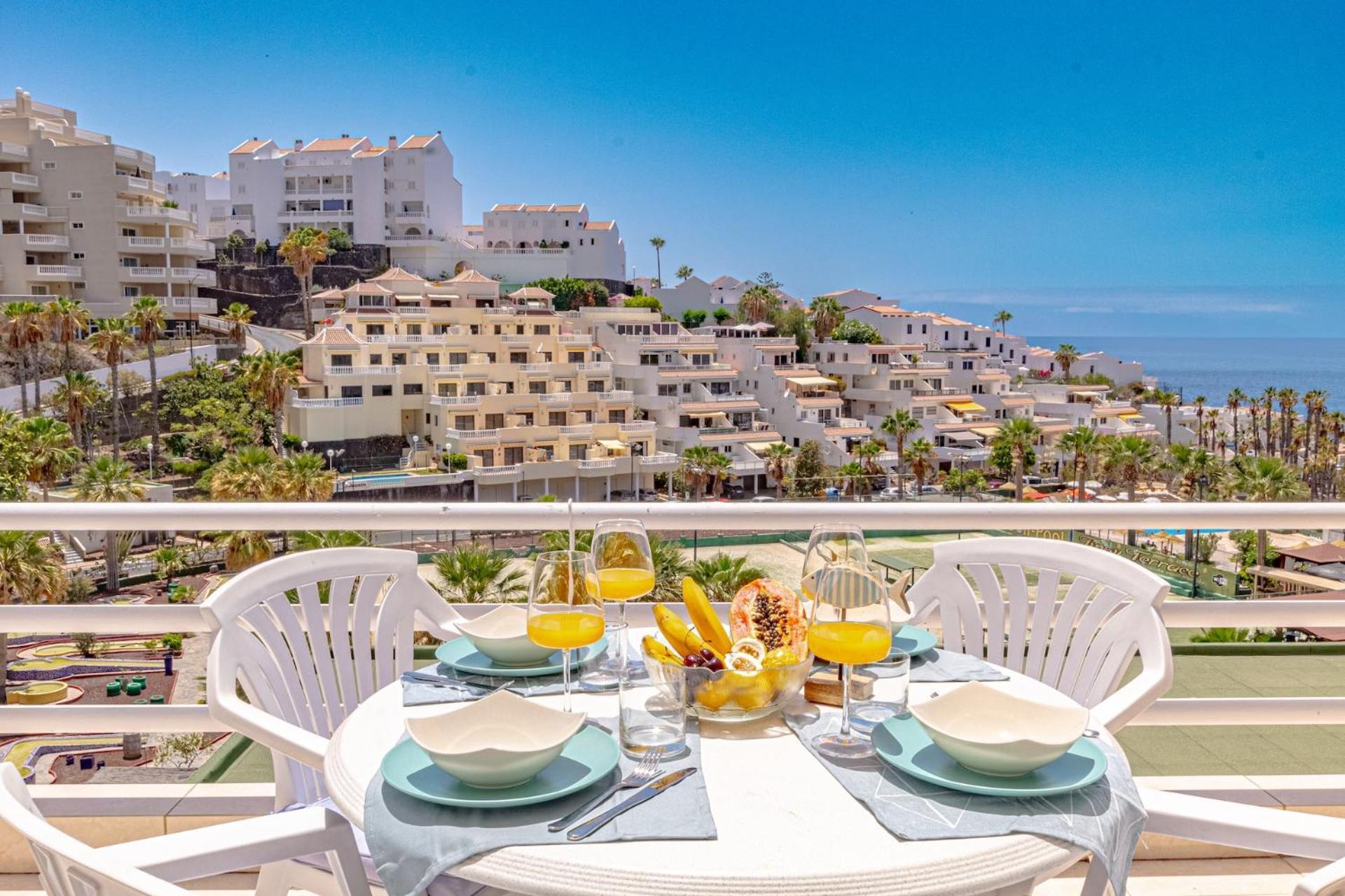אקנטילדו דה לוס גיגנטס Sunny Oceanview Terrace By Dream Homes Tenerife מראה חיצוני תמונה